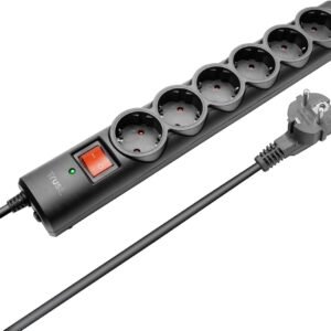 Regleta Eléctrica de 6 Tomas